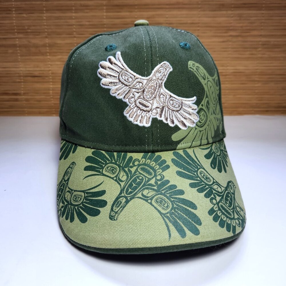 Native Northwest Haida Eagles First Flight Hat L/XL Stretch Fit Baseball Cap